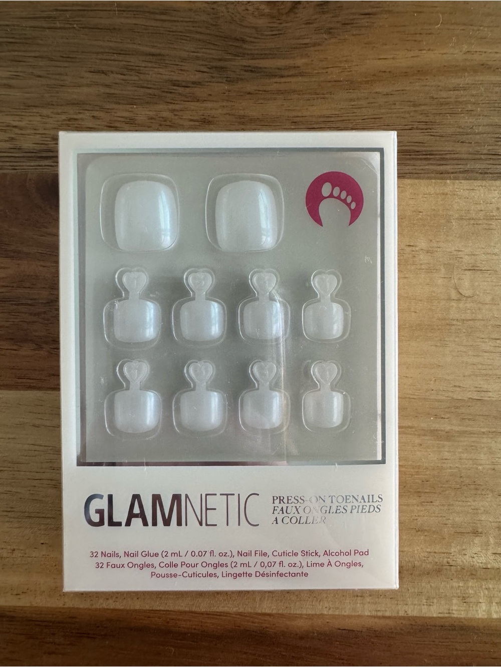 GLAMNETIC Press-On Pedicure in Hailey
